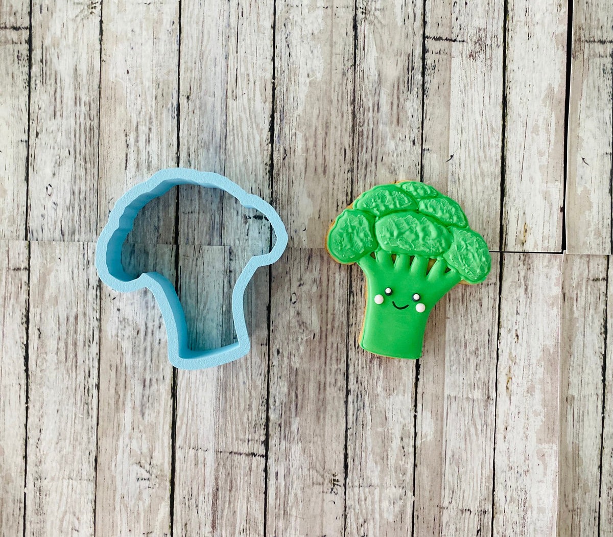 Broccoli Cookie Cutter, vegetable cutter, food cutter, garden cutter