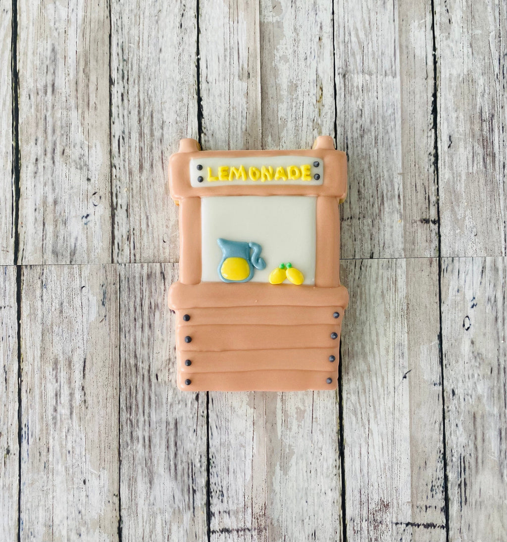 Lemonade Stand Cookie Cutter, lemon cutter, drink cutter, party cutter
