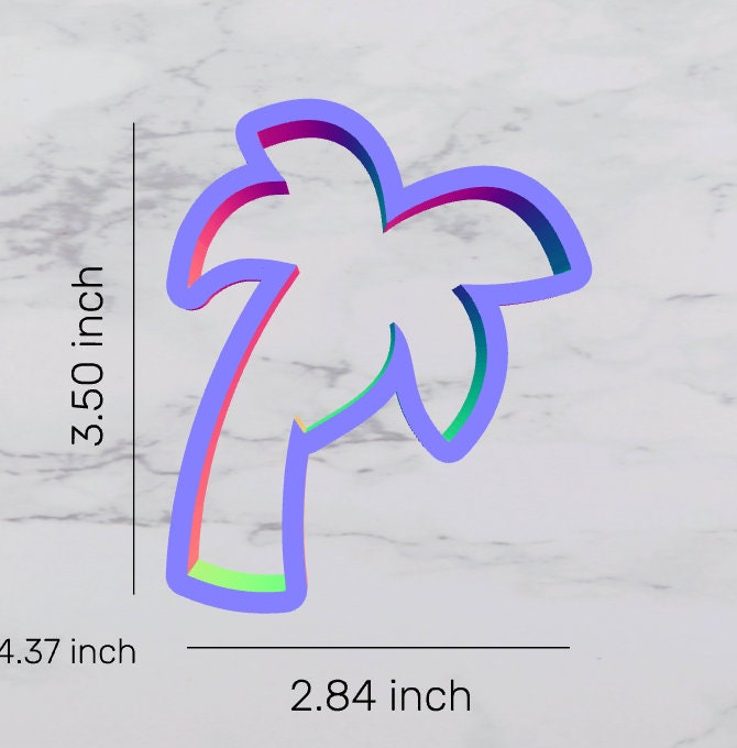 Palm Tree Cookie Cutter, tree cutter, beach cutter, summer cutter, island cutter, ocean cutter
