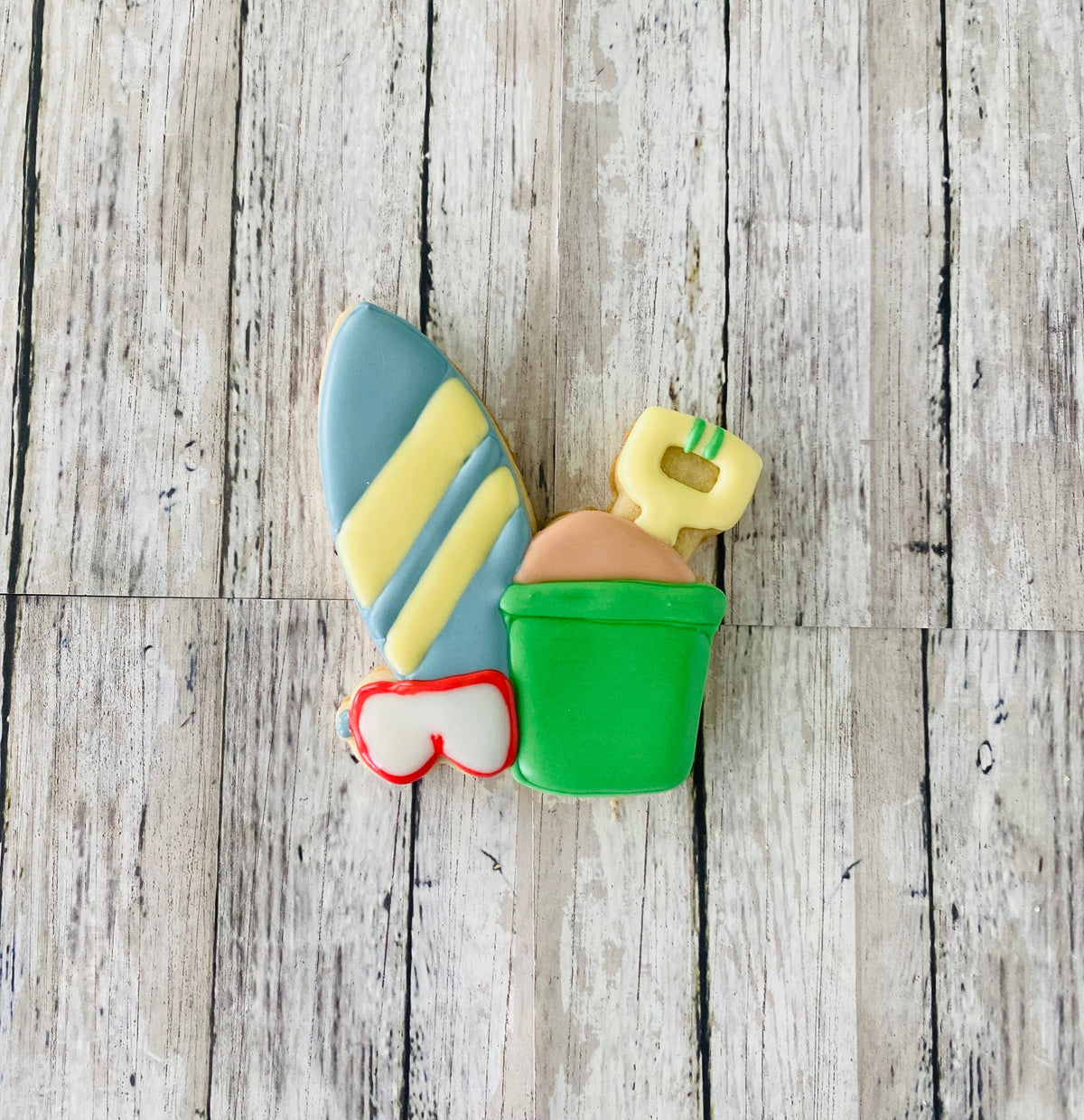 Beach Set Cookie Cutter, beach Cutter, Summer Cutter, shovel Cutter, sand cutter, kids cutter, toy cutter, surf board cutter