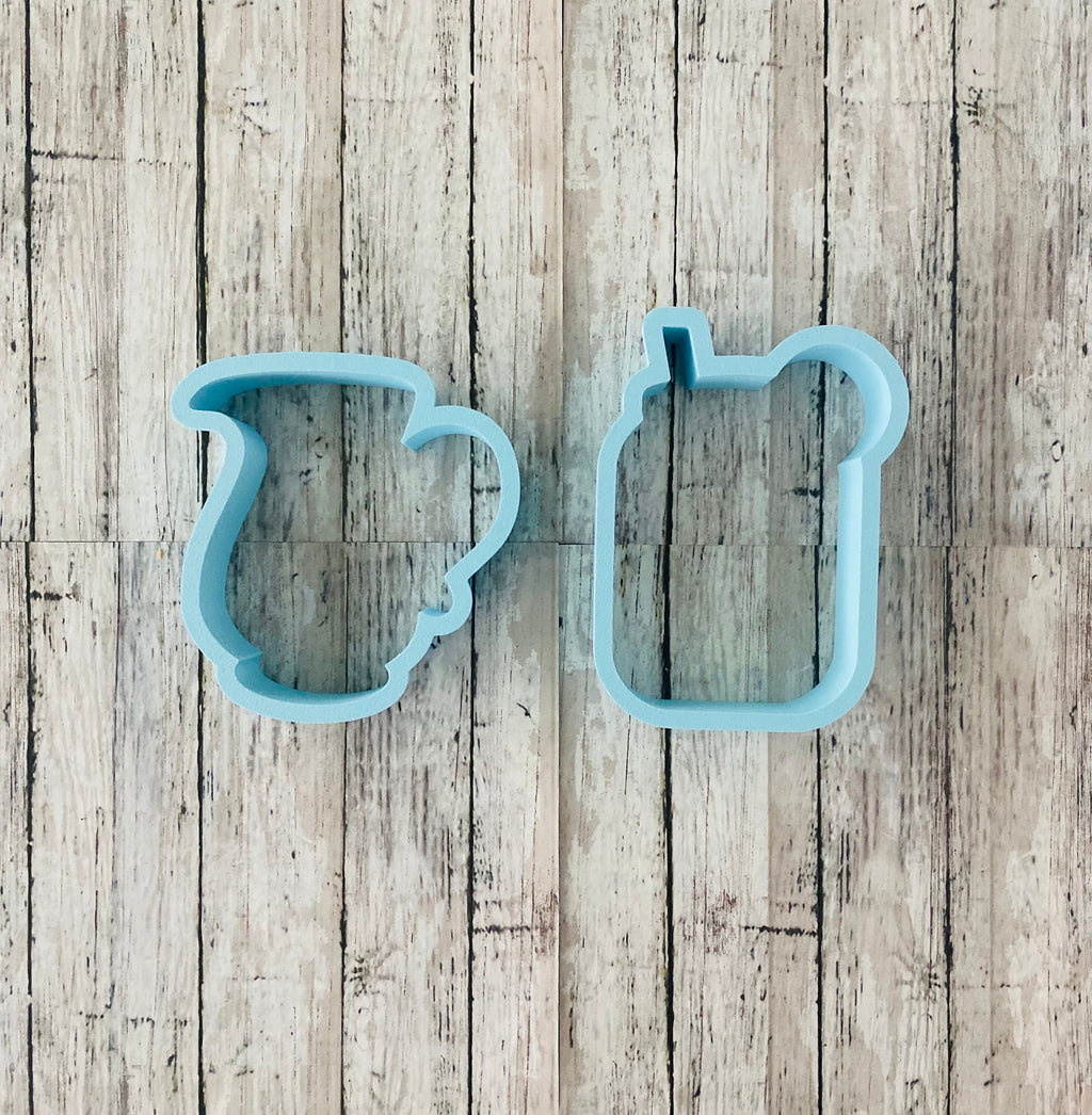 Lemonade Drink Cookie Cutter, fruit cutter, pitcher cutter, mason jar cutter