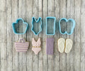 Pool Cookie Cutter Set, summer cutter, swim suit cutter, bathing suit cuttet, bikini cutter, beach bag cutter, float cutter, flip flop cutte