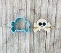 Pirate Skull Cookie Cutter, skull cutter, ocean cutter, sea cutter, pirate cutter, bones cutter