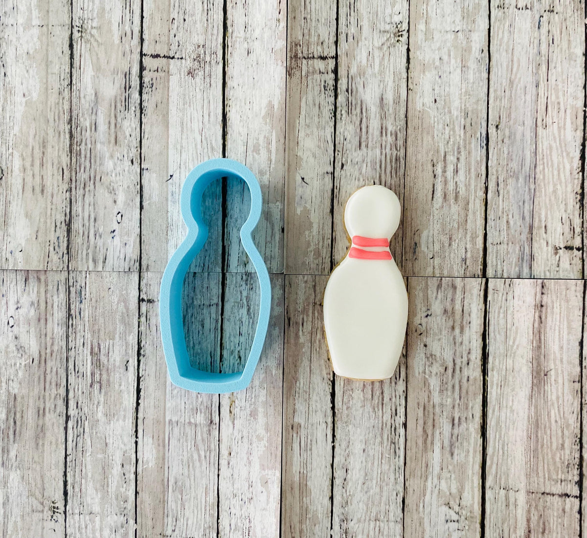 Bowling Cookie Cutter Set, bowling cutter, shirt cutter, sports cutter, bowling pin cutter, strike cutter