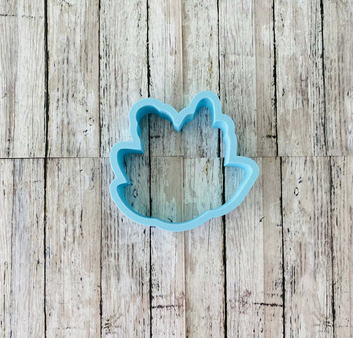 Flower with Leaves Cookie Cutter, flower cutter, spring cutter, wedding cutter, nature cutter, Mother's Day cutter