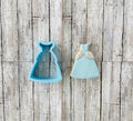Princess Dress Cookie Cutter, princess cutter, girl cutter, ball gown cutter, birthday cutter