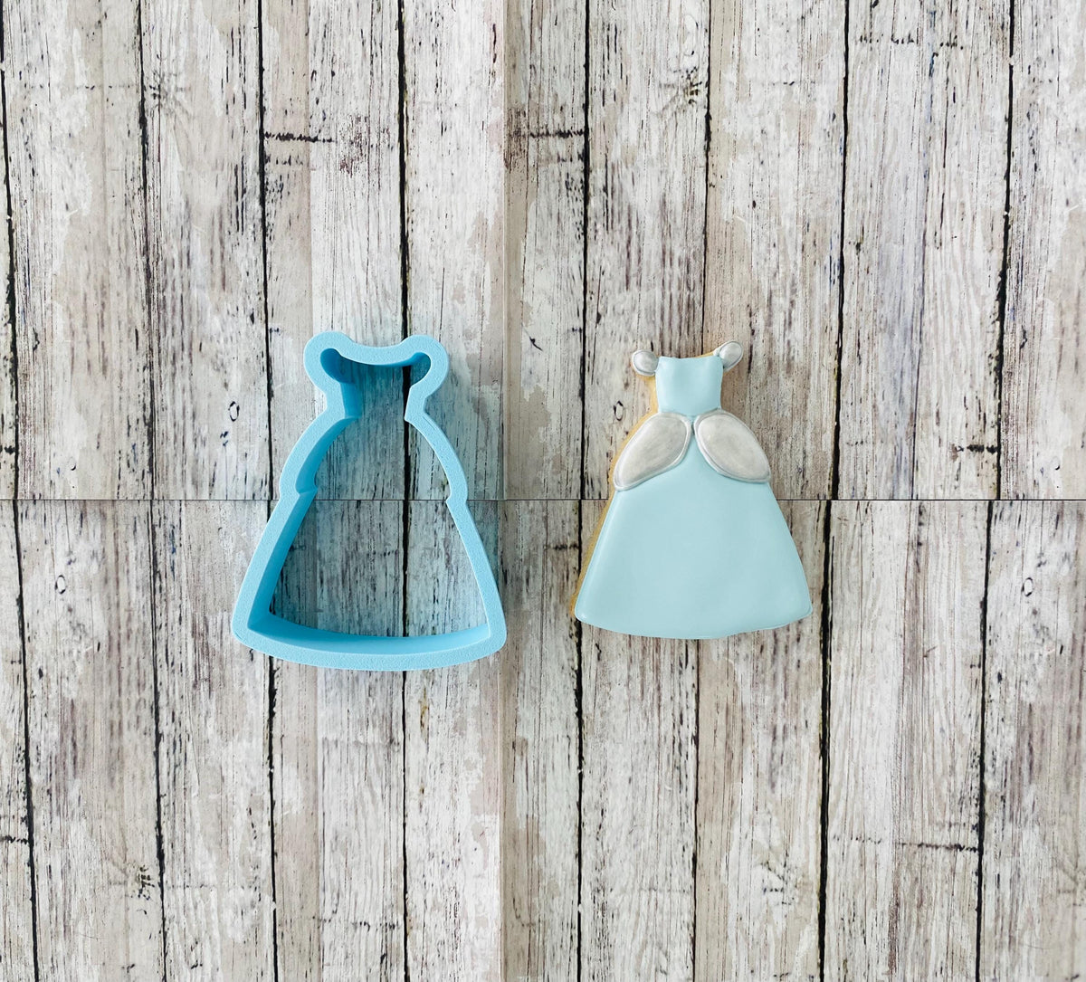 Princess Dress Cookie Cutter, princess cutter, girl cutter, ball gown cutter, birthday cutter