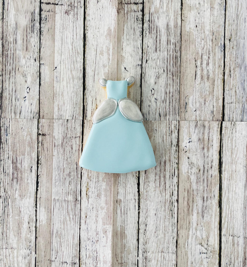 Princess Dress Cookie Cutter, princess cutter, girl cutter, ball gown cutter, birthday cutter