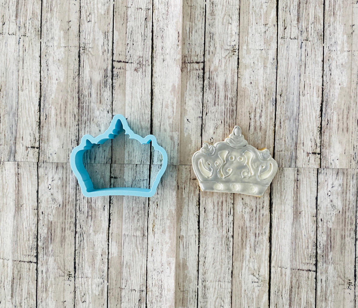 Crown Cookie Cutter, princess cutter, girl cutter, birthday cutter, king cutter, queen cutter