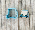 Golf Cart Cookie Cutter, golf  cutter, sports cutter, men's cutter, Father's Day cutter
