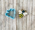 Bee Cookie Cutter, honey bee cutter, bumblebee cutter, nature cutter, insect cutter, spring cutter