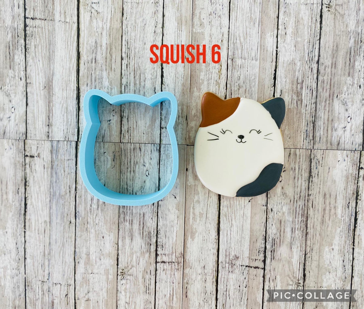 Animal Pillow Cookie Cutters, animal cutters, squish cutters, kid cutters, birthday cutters