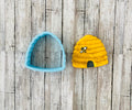 Bee Hive Cookie Cutter, bee cutter, nature cutter, honey cutter, nature cutter