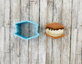 S'mores Cookie Cutter, marshmallow cutter, camp cutter, camp fire cutter, camping cutter, desert cutter