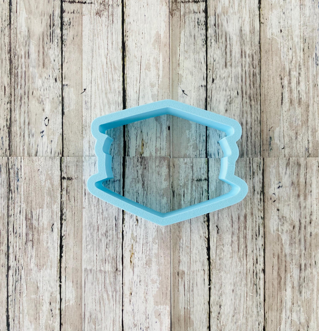 S'mores Cookie Cutter, marshmallow cutter, camp cutter, camp fire cutter, camping cutter, desert cutter