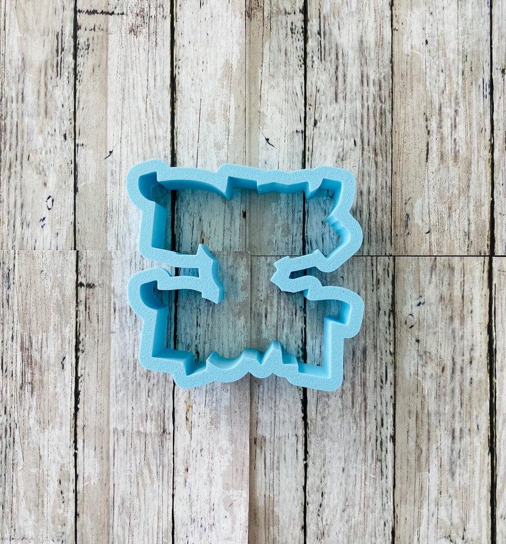 Trick or Treat Cookie Cutter, Halloween cutter