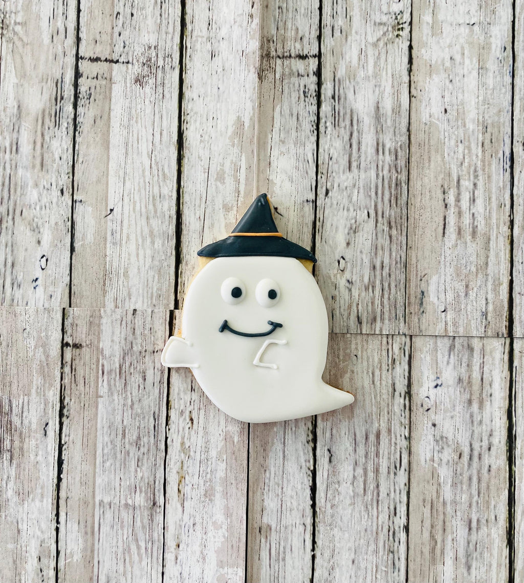 Ghost with Witches Cookie Cutter, ghost cutter, Halloween cutter, boo cutter, costume cutter