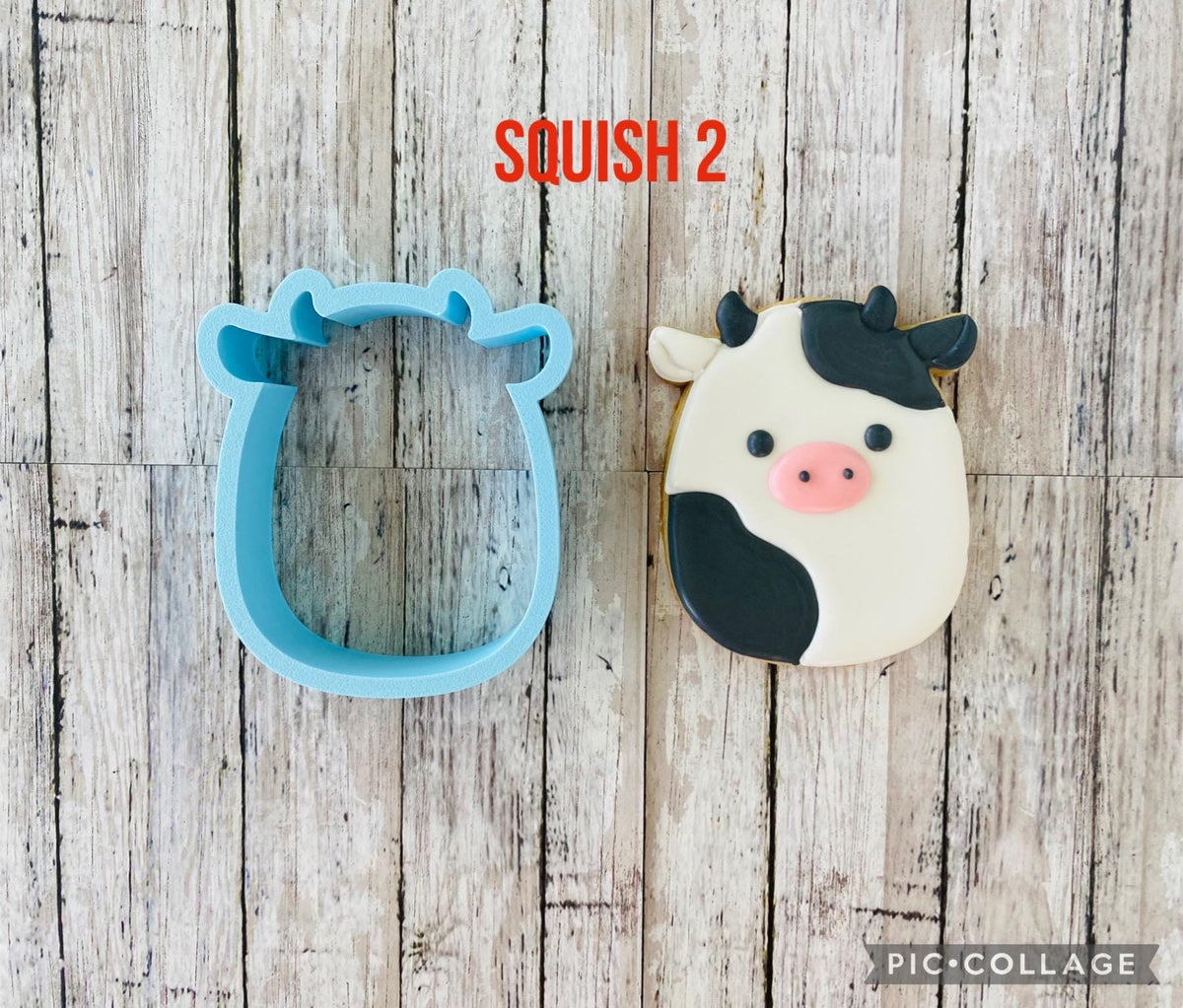 Animal Pillow Cookie Cutters, animal cutters, squish cutters, kid cutters, birthday cutters