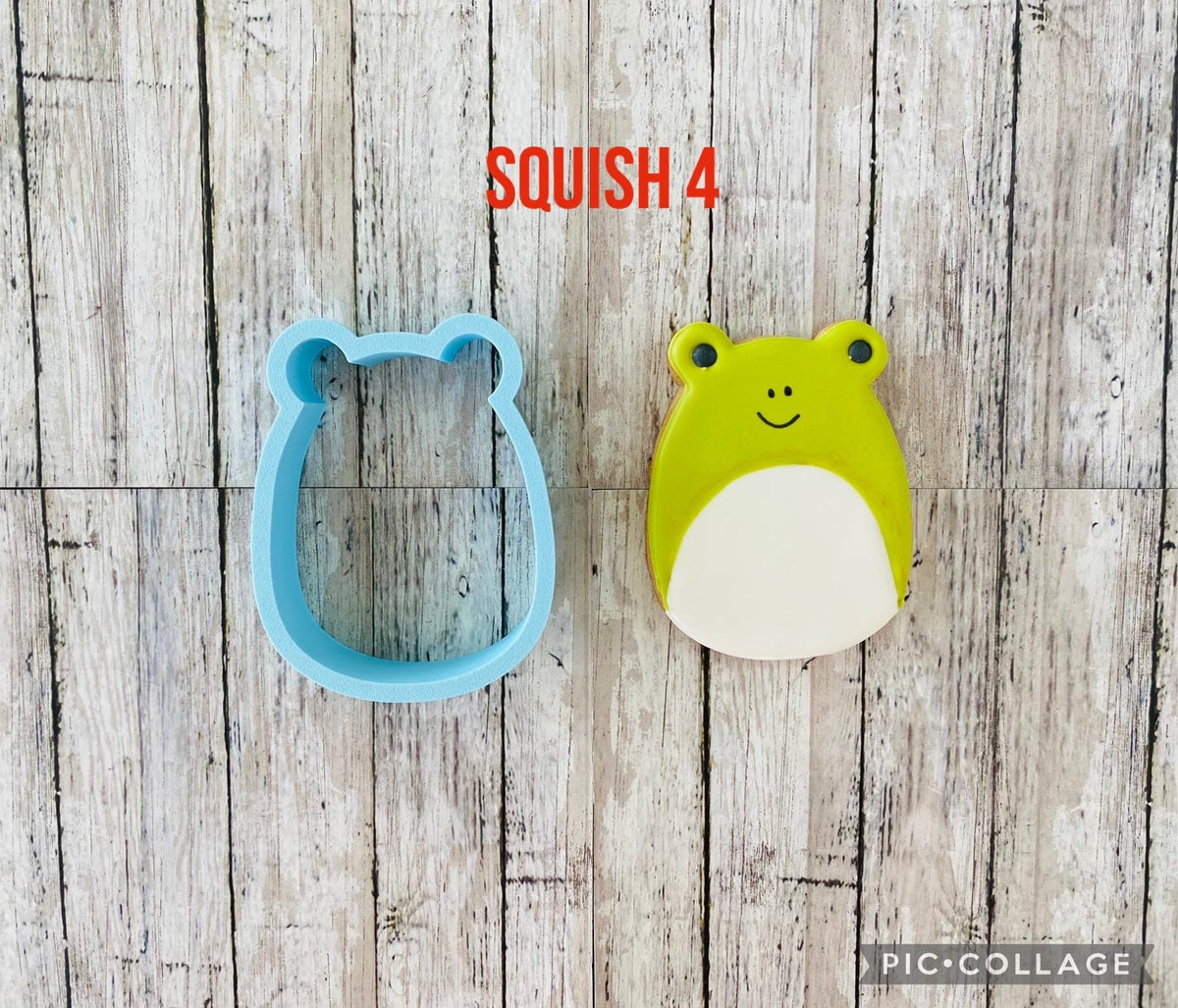 Animal Pillow Cookie Cutters, animal cutters, squish cutters, kid cutters, birthday cutters