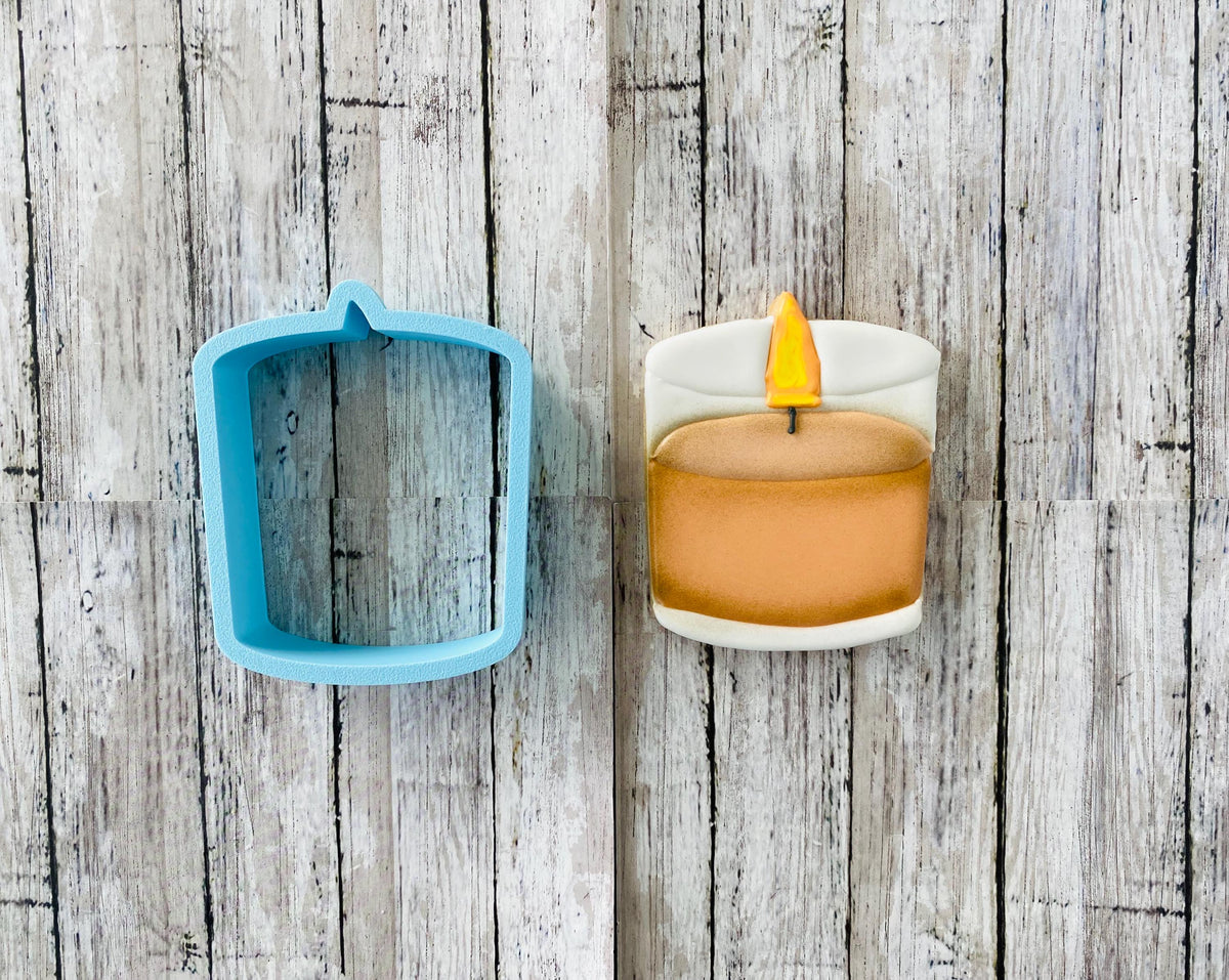 Candle Cookie Cutter, fall cutter, fragrance cutter, autumn cutter