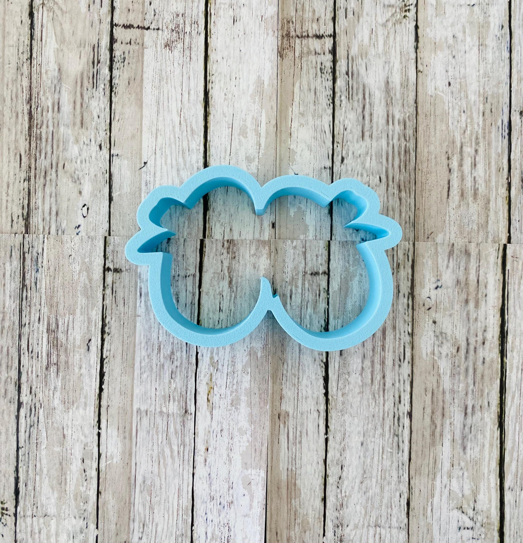 Baby Shoes with Bow Cookie Cutter, girl cutter, baby cutter, baby shower cutter, clothes cutter, shoes cutter