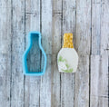 Champagne Bottle Cookie Cutter, Cheers cutter, new years cutter, wedding cutter, anniversary cutter