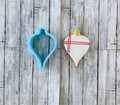 Christmas Ornament 2 Cookie Cutter, Christmas cutter, ornament cutter, Christmas decoration cutter