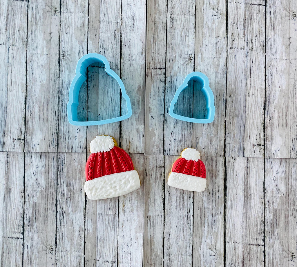 Winter Hat Cookie Cutter, fall cutter, autumn cutter, clothes cutter, shirt cutter, winter cutter