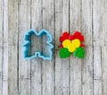 Holly Christmas Cookie Cutter, mistetole cutter, Christmas cutter, decoration cutter