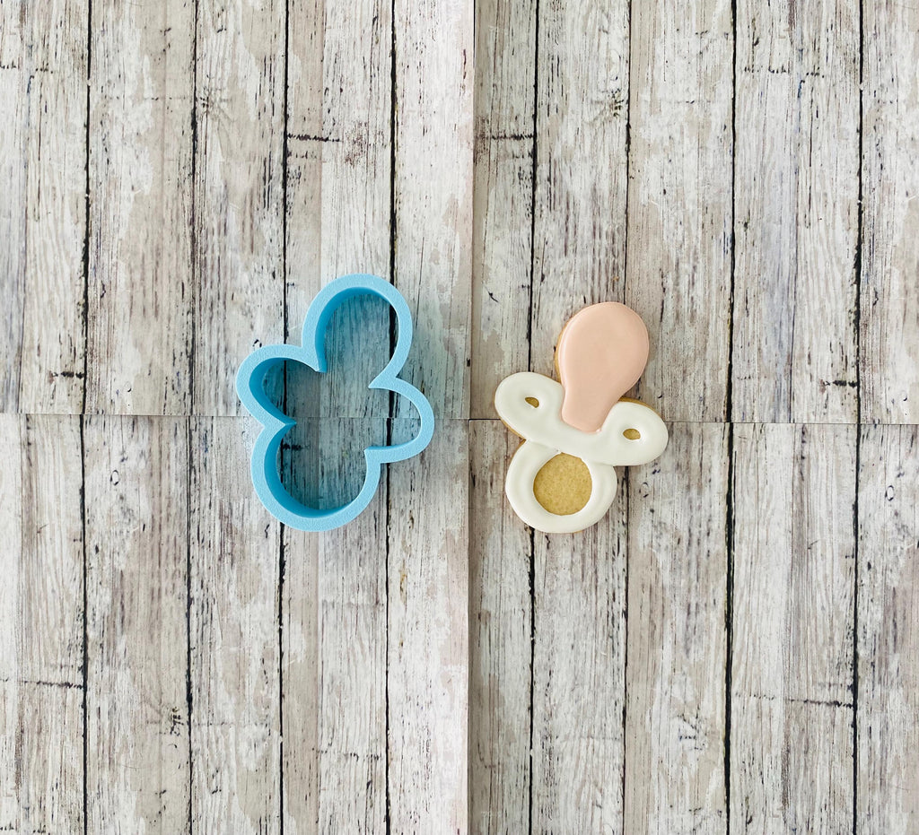 Pacifier Cookie Cutter, baby shower cutter, baby cutter