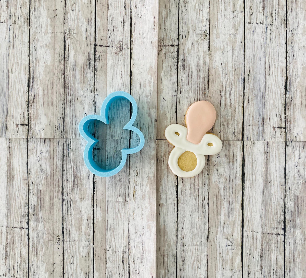Pacifier Cookie Cutter, baby shower cutter, baby cutter