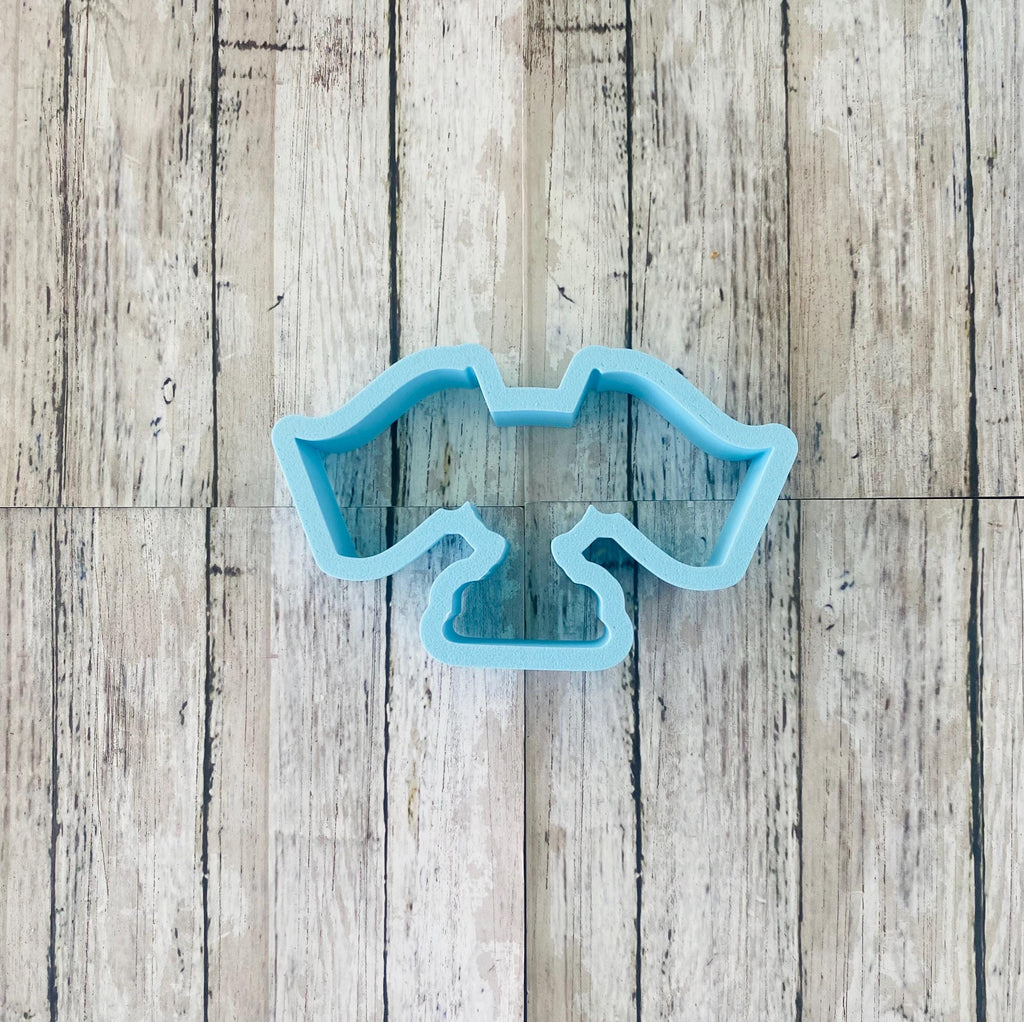 Racing Flags Cookie Cutter, car cutter, boy cutter, birthday cutter, Father's Day cutter