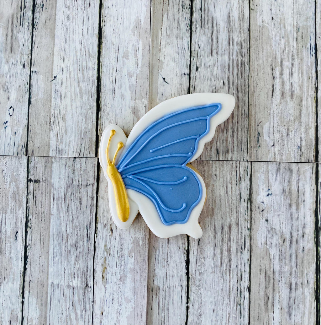 Side Butterfly Cookie Cutter, Insect Cutter, Bug Cutter, Birthday Girl Cutter, Nature Cutter, Spring Cutter
