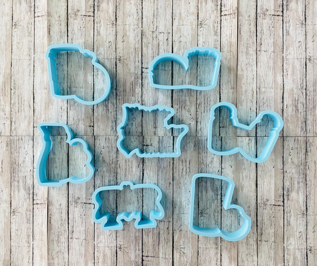 We go together Cookie Cutter set,  valentines cutter