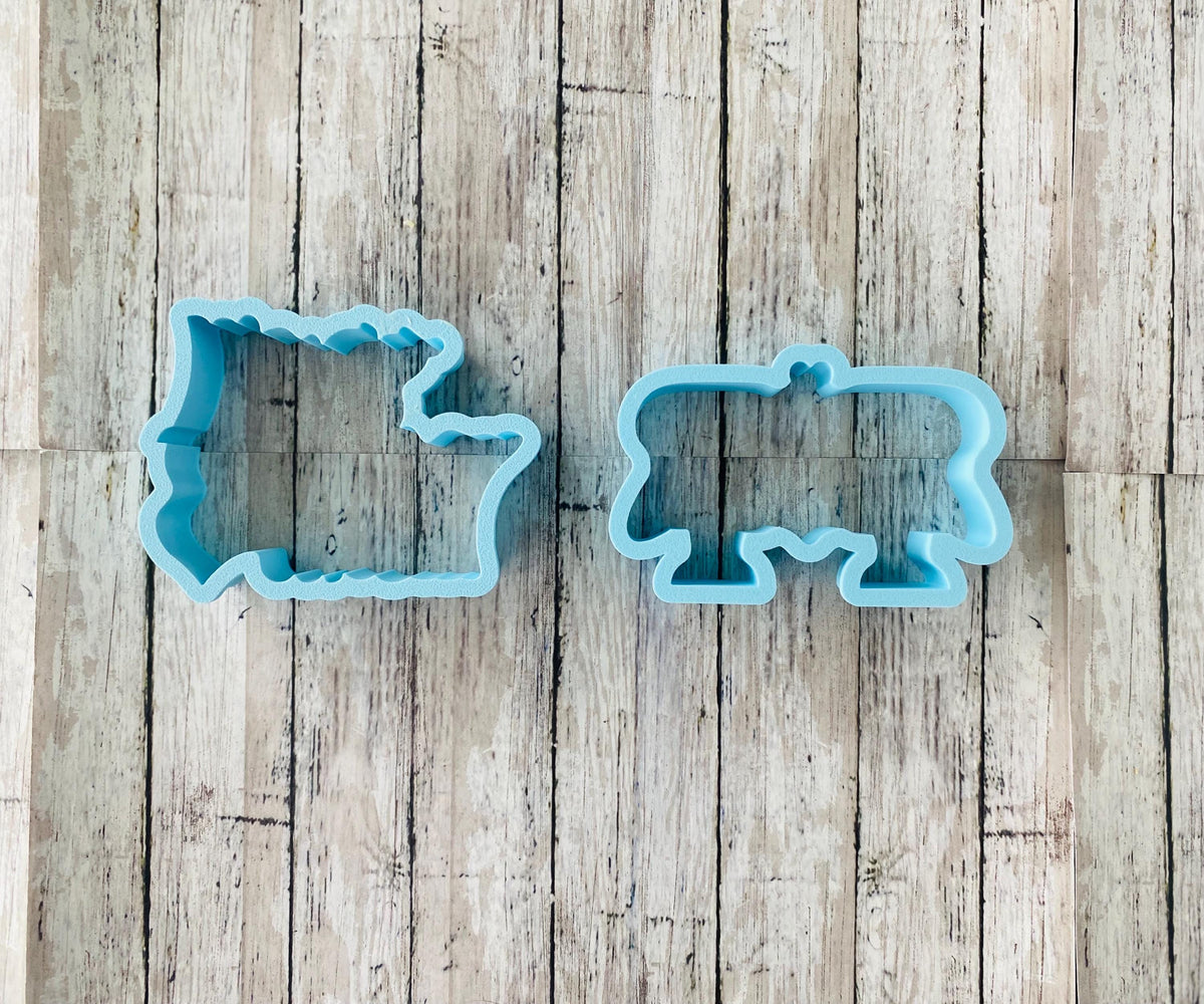 Peanut Butter and Jelly Cutters, we go together cutter, valentines cutter