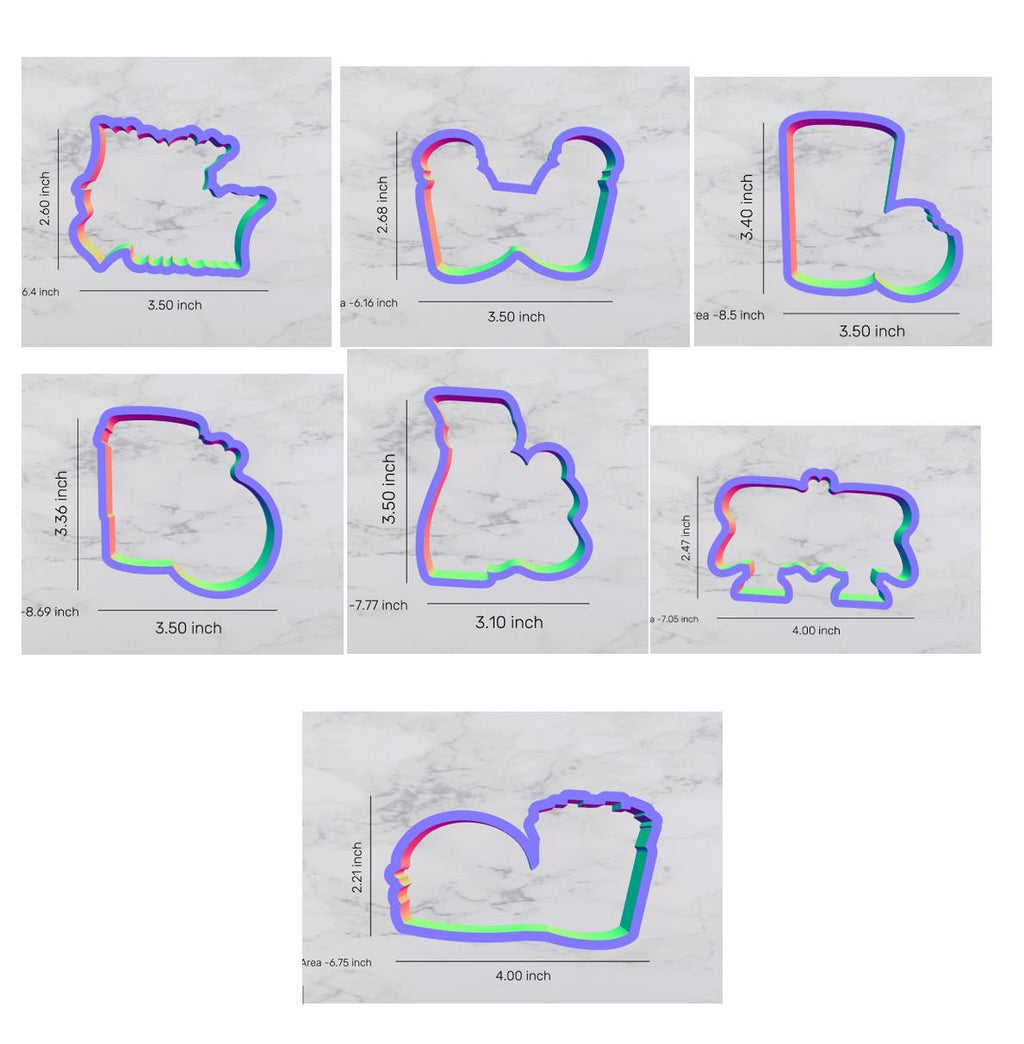 We go together Cookie Cutter set,  valentines cutter