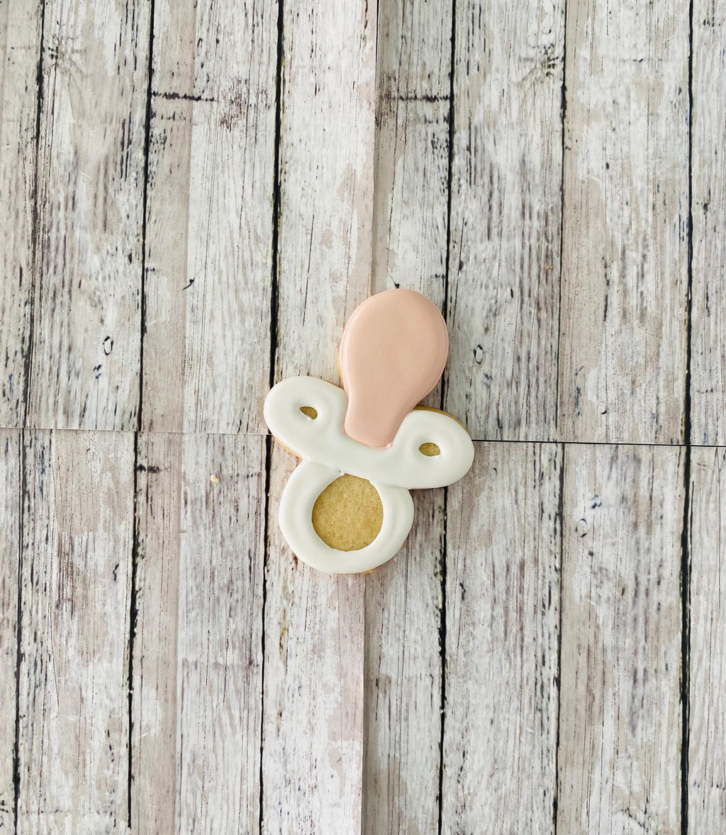 Pacifier Cookie Cutter, baby shower cutter, baby cutter
