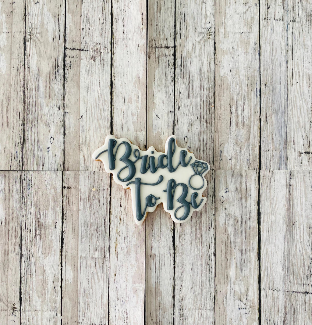 Bride to Be Words Cookie Cutter, wedding cutter, bridal shower cutter, bride cutter
