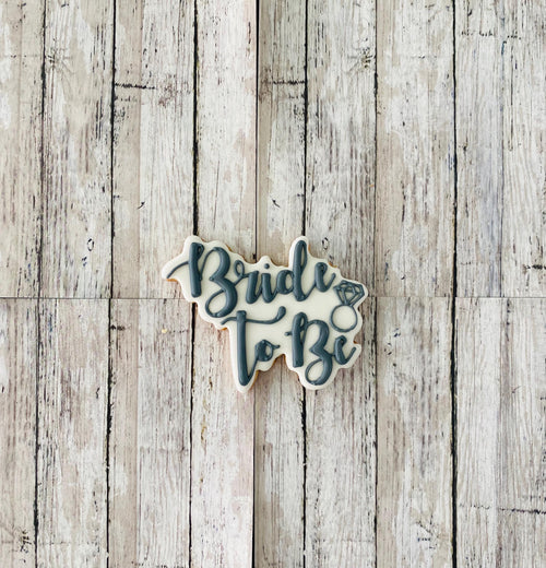 Bride to Be Words Cookie Cutter, wedding cutter, bridal shower cutter, bride cutter