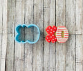 X O Cookie Cutter, valentines cutter, hugs & kisses cutter, holiday cutter, love cutter