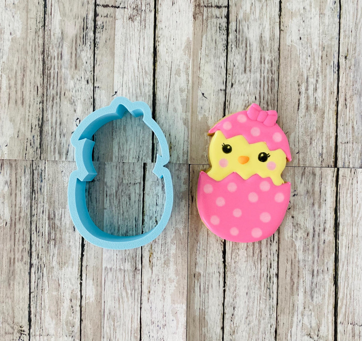 Girl Hatched Chick Cookie Cutter, Easter cutter, chick cutter, animal cutter, egg cutter, holiday cutter