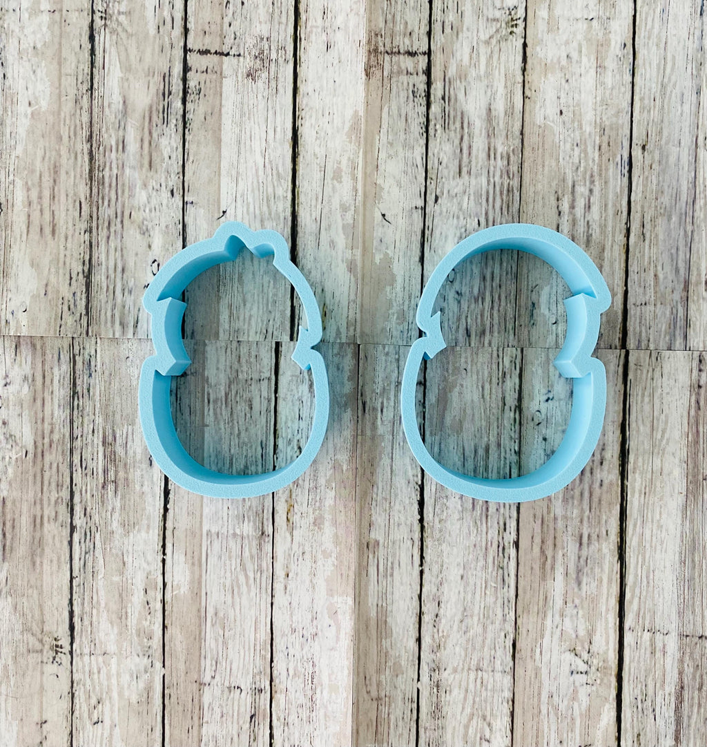 Hatched Chicks Cookie Cutter, Easter cutter, chick cutter, animal cutter, egg cutter, holiday cutter