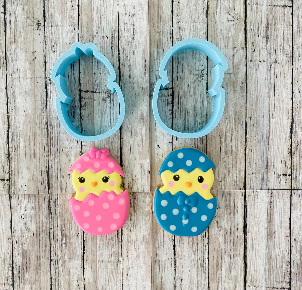 Hatched Chicks Cookie Cutter, Easter cutter, chick cutter, animal cutter, egg cutter, holiday cutter