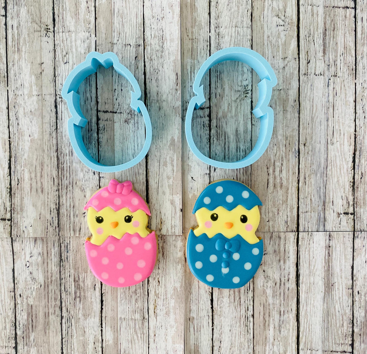 Hatched Chicks Cookie Cutter, Easter cutter, chick cutter, animal cutter, egg cutter, holiday cutter