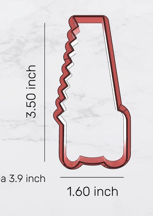 Saw Cookie Cutter, Father's Day cutter, dad cutter, tool cutter, mens cutter