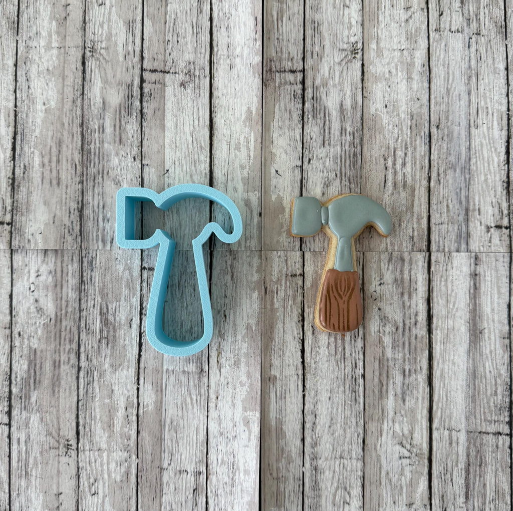 Toll Box Cookie Cutter Set, hammer cutter, ratchet cutter,  paint brush cutter, saw cutter, scraper cutter, Father's Day cutter