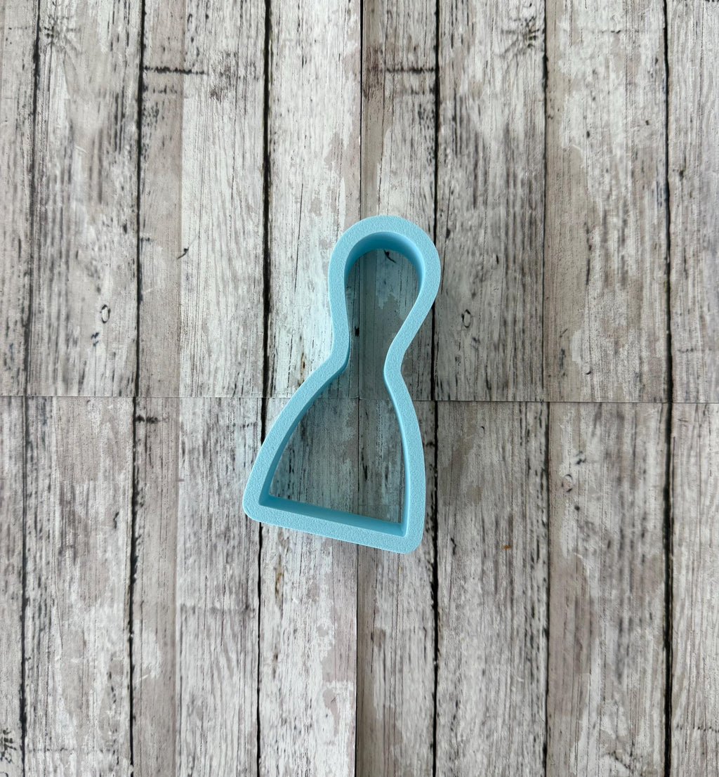 Scraper Cookie Cutter, Father's Day cutter, dad cutter, tool cutter, mens cutter