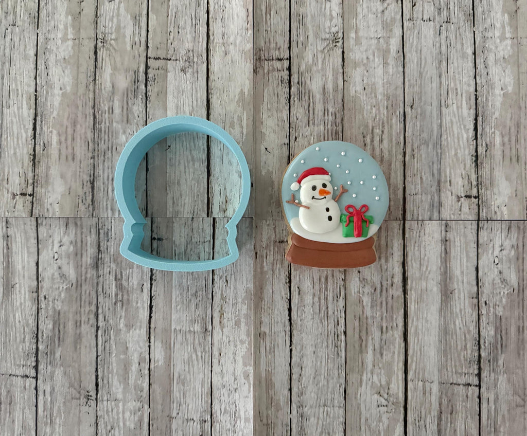 Snow Globe Cookie Cutter, gift cutter, Christmas cutter, globe cutter