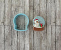 Snow Globe Cookie Cutter, gift cutter, Christmas cutter, globe cutter