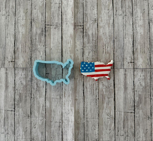 America Cookie Cutter, country cutter, North America cutter, continent cutter